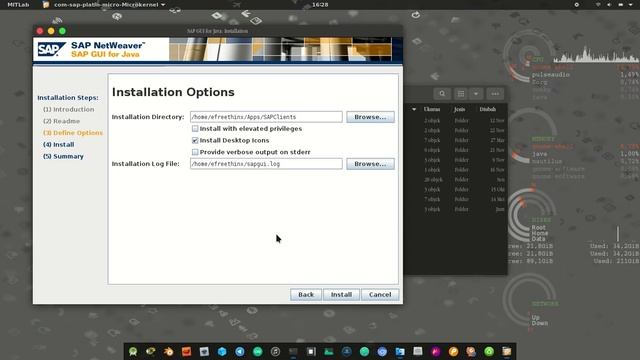 1. SAP / ABAP: Install SAP GUI 7.50 for Java di Linux смотреть онлайн