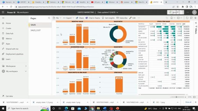 Embed Power BI in PowerPoint interactive | POWER BI TO PPT смотреть онлайн