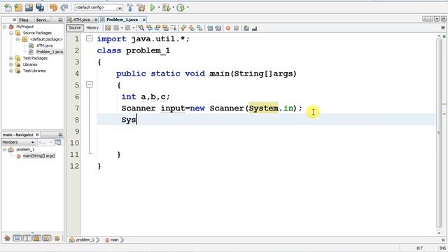 lecture#9 programming exercise selection ( nested if )problem#1,2,ATM Application chapter #5 part-I смотреть онлайн