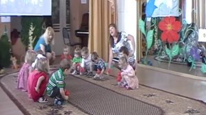 Музыкальное занятие в I младшей группе  "Пришла весна"