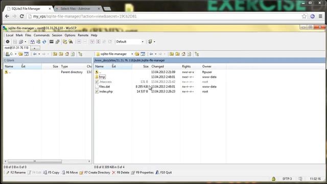 SQLite3 File Manager by buri.sk смотреть онлайн