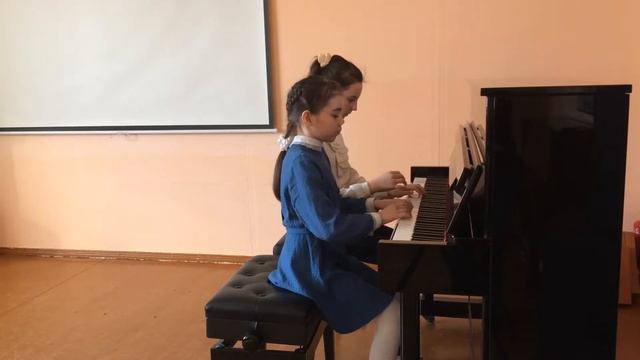 91245 дуэт Боброва Аня, Потапова Олеся с. Перегребное - Полька смотреть онлайн