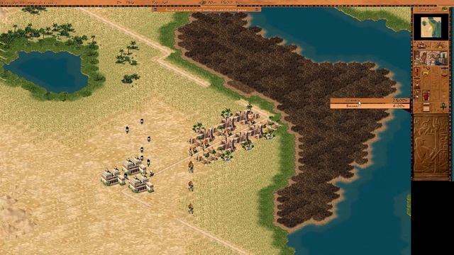 игра Фараон, прохождение миссии №1 БЕЗ ПЕРЕКРЕСТКОВ (game Pharaoh, mission №1 without of crossroads смотреть онлайн