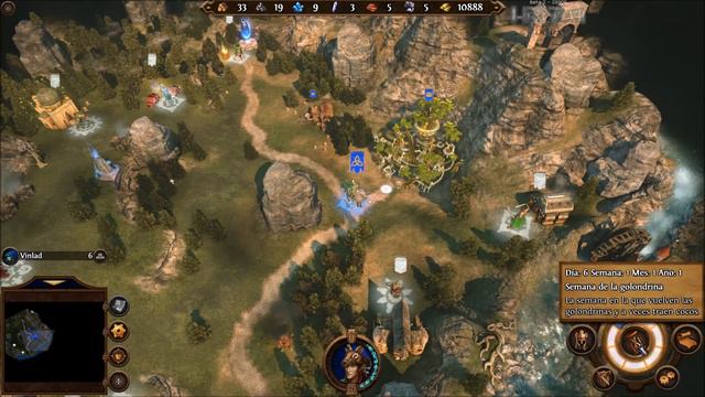 Might and Magic Heroes VII pc game first look gameplay español смотреть онлайн