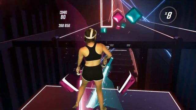 Beat Saber || Lean On - Major Lazer & DJ Snake feat. MØ (Expert+) || Mixed Reality смотреть онлайн