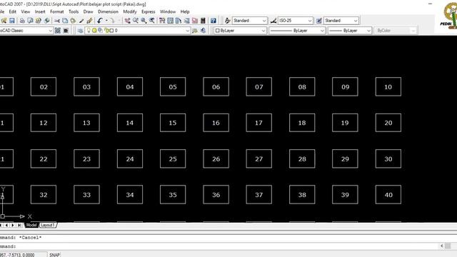 Cara Plot/ Print Banyak Halaman di Autocad 1000 halaman/ lembar - Excel to Autocad смотреть онлайн
