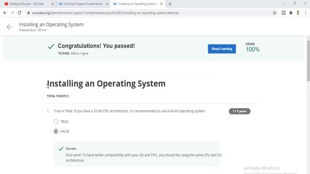 Technical Support Fundamentals | All Quiz Answers | Coursera | Google смотреть онлайн