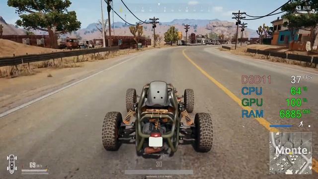 AMD Radeon RX 560 -- Intel Core i3-8100 -- PUBG FPS Test @1080p High смотреть онлайн