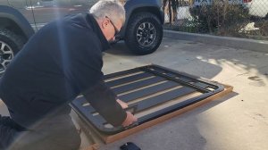 Aluminium Flat Roof Rack Cage Fits Suzuki Jimny | Installation & Demonstration