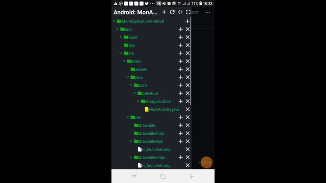 Créer votre application Android avec votre téléphone en utilisant Java N-IDE смотреть онлайн