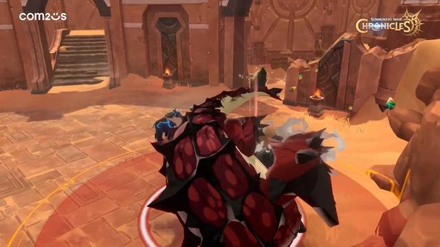 [Summoners War: Chronicles] In-game Preview: Battle смотреть онлайн