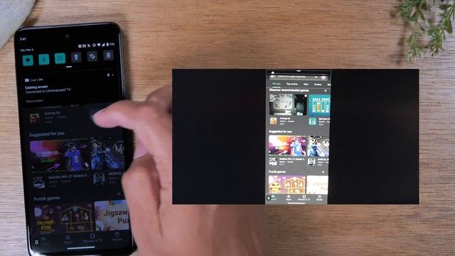 Motorola One 5G How to Mirror Your Screen to a TV | Play on TV | H2TechVideos смотреть онлайн