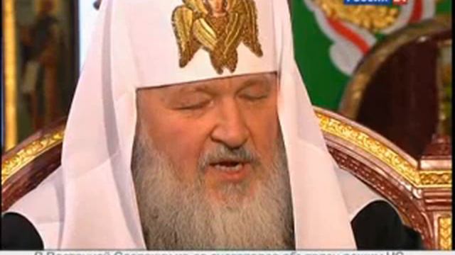 Беседа с Патриархом Кириллом 2010-01-31 3/5 смотреть онлайн