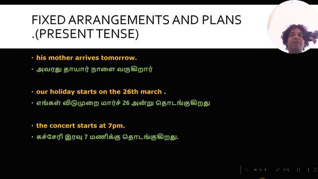 simple present tense fixed arrangements and plans | tenses in english grammar with examples in tami смотреть онлайн