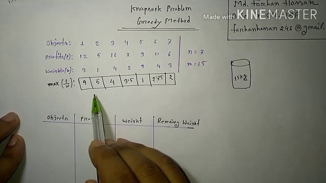 Knapsack Problem | Greedy Method | Data structure & Algorithm | Bangla Tutorial смотреть онлайн