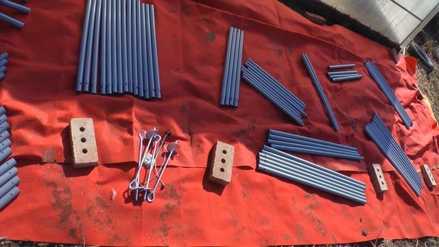 Сборка тентновой теплицы 3 на 6 метров. смотреть онлайн