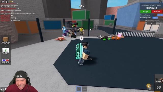 SQUID GAME in ROBLOX MM2! смотреть онлайн