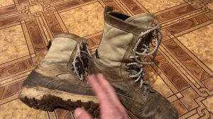 Берцы сирийки, пустынки после 5-ти месяцев суровой эксплуатации на копе.