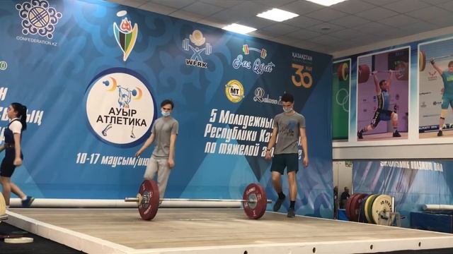 5 молодежные игры РК?? по тяжёлой атлетике день1 Ж толчок вк -45, -49кг Костанай 11.06.21г @wfrk98 смотреть онлайн