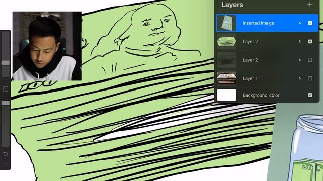 Making a T-Shirt Design using Procreate on the iPad смотреть онлайн