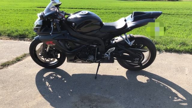 Suzuki GSXR 600 K7 Walkaround 2007 Black 4k смотреть онлайн