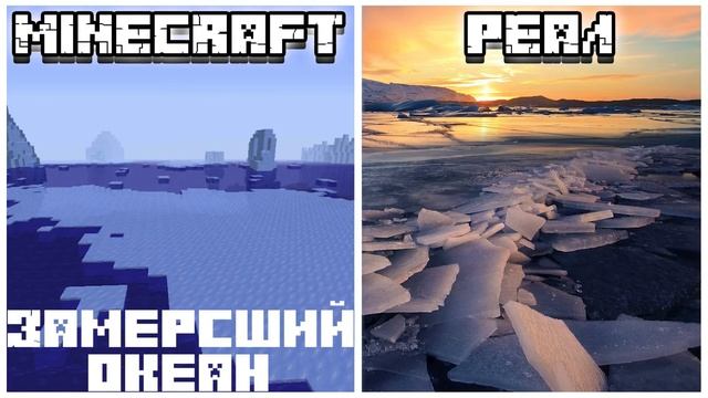 Биомы Minecraft в Реальной Жизни #1 смотреть онлайн