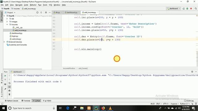 Part-4 - Database Insertion with MYSQL - Python Tutorial (Tkinter) смотреть онлайн
