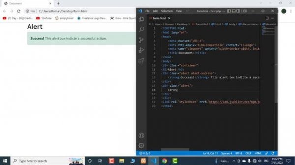 Bootstrap Alerts Class | BOOTSTRAP 5 TUTORIAL