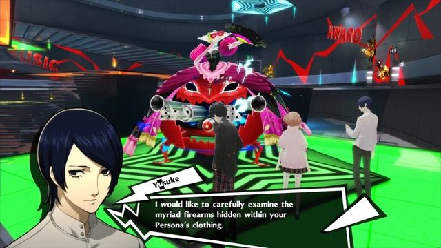Haru, would you mind if i observed the underside of that skirt ? - Persona 5 Royal смотреть онлайн