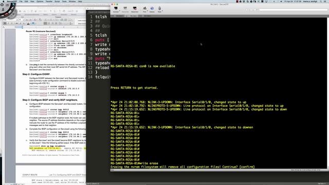 An Introduction to TCL Scripting for Cisco IOS Devices - How to Automate Common "Setup" Tasks смотреть онлайн