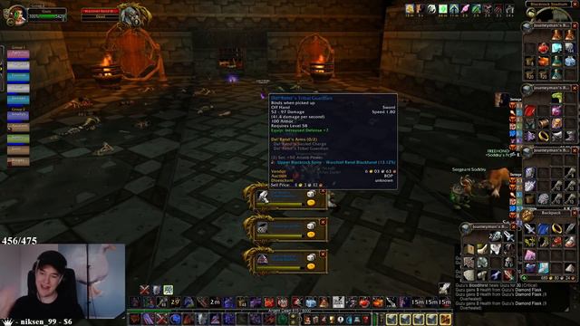 Making The BEST Weapon In Classic WoW: Quel'Serrar | Classic WoW Warrior