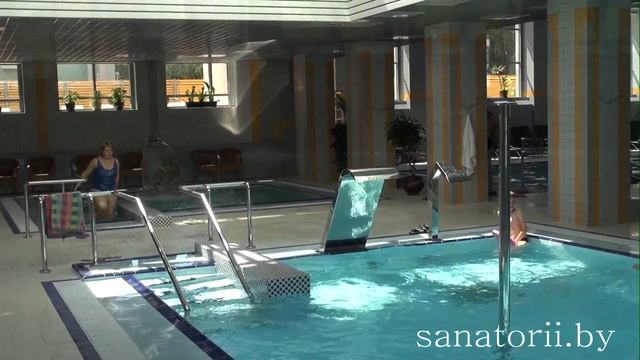 Санаторий Приозерный - бассейн, Санатории Беларуси смотреть онлайн
