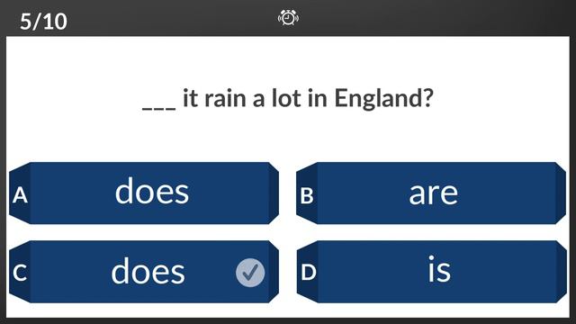 Grammar Quiz | Test Your Knowledge of the Present Simple № 7.2 | English test & quiz | Learn Englis смотреть онлайн