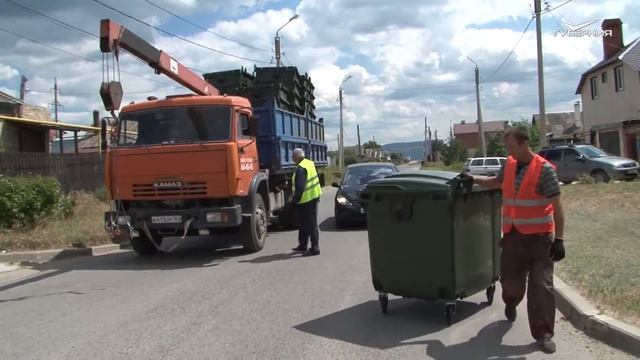 Современные контейнеры для сбора ТКО установили в Тольятти смотреть онлайн