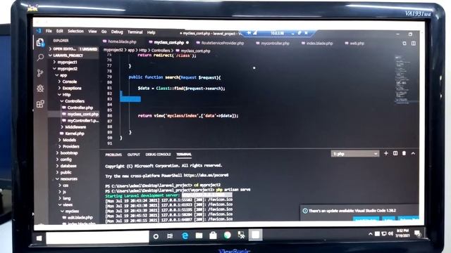 searching data with text box in php laravel смотреть онлайн