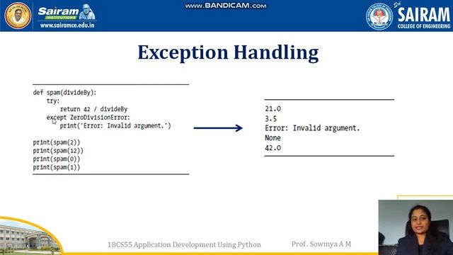 LectureVideo 18CS55 Module1 Python Basics Functions 3 Sowmya смотреть онлайн