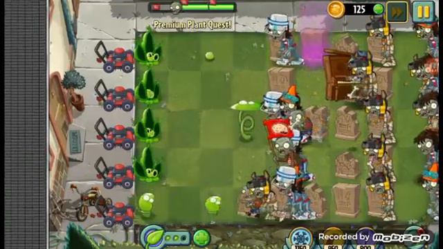 Plants vs zombies 2 часть 5 проходим эпик квесты! смотреть онлайн