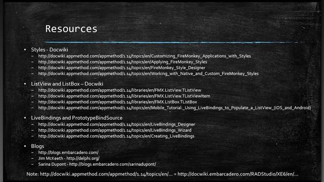 Mobile Summer School - Lesson 2 Object Pascal - Turning up the Style and Data! смотреть онлайн
