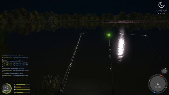 Русская рыбалка 4 - озеро Янтарное - Карп зеркальный в безлюдном месте смотреть онлайн