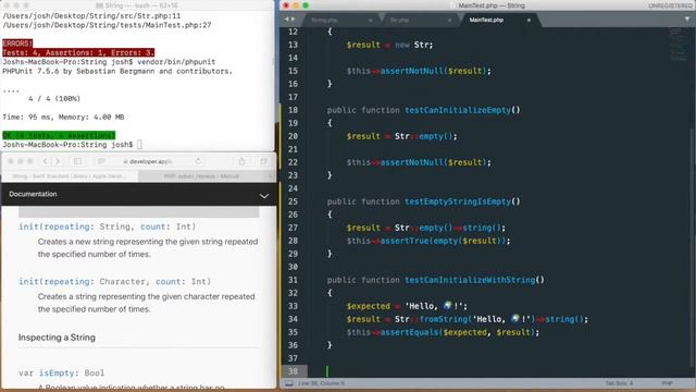 PHP String Class 2: initializing strings - novice смотреть онлайн
