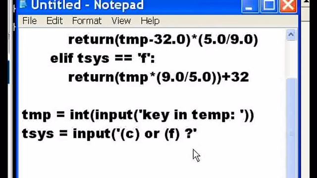 Python Temperature Conversion System смотреть онлайн