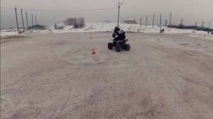 Дети на новом квадроцикле Yacota SPORTY XX и проверенных RAPOSA