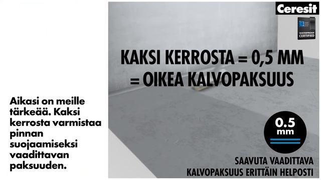 Vedeneriste Ceresit CL51 Short