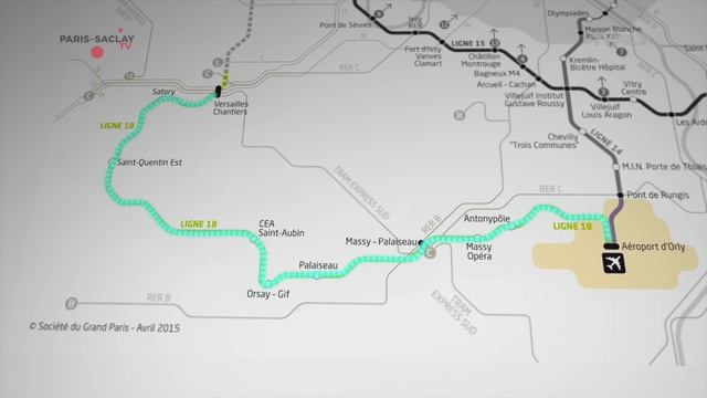 Ligne 18 du Grand Paris Express - Le point de vue du CEA смотреть онлайн