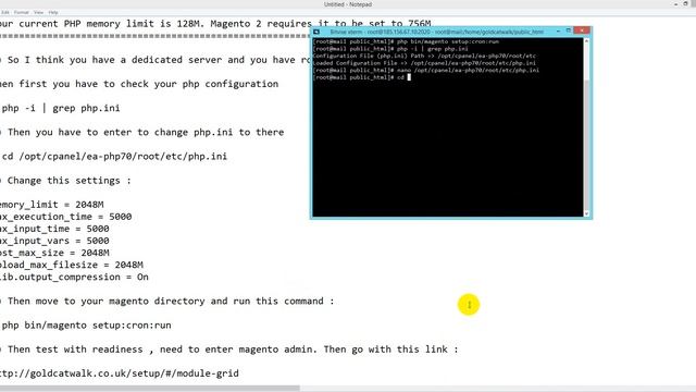 Your current PHP memory limit is 128M Magento 2 requires it to be set to 756M смотреть онлайн