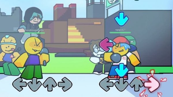 FNF VS Roblox - FNF NoobTown