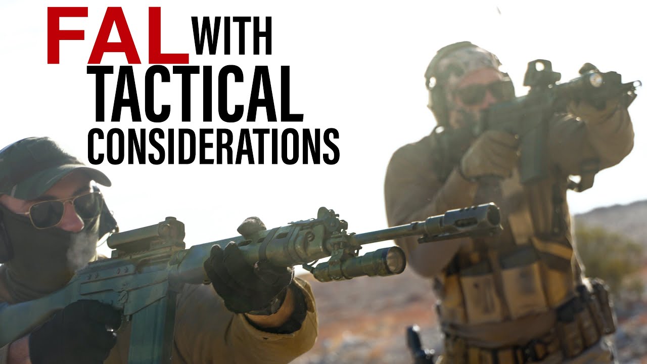 Пострелушки из FAL с автором канала Tactical Considerations / Administrative Results / русская озвуч