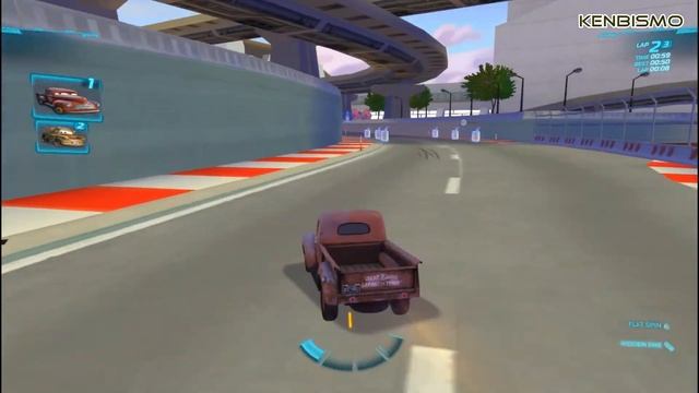 Cars 2 The Video Game Driven To Win Mod - Smokey - Terminal Sprint - PC Gameplay 1080p HD
