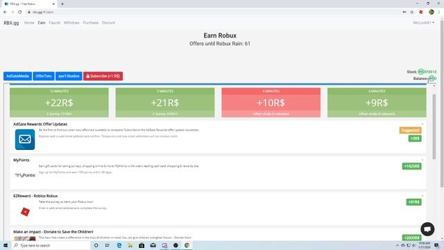 RBX.gg How To Earn Free Robux 2020 смотреть онлайн