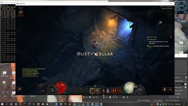 Diablo 3 PC OFFLINE Game Play (Educational Purposes ONLY) смотреть онлайн